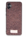 Onegif Samsung Galaxy A05 Bright Simli Kapak - Derin Mor