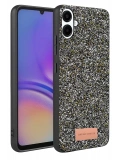 Onegif Samsung Galaxy A07 4G Bright Simli Kapak - Gold