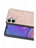 Onegif Samsung Galaxy A07 4G Bright Simli Kapak - Pembe