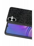 Onegif Samsung Galaxy A07 4G Bright Simli Kapak - Siyah