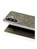 Onegif Samsung Galaxy A17 5G Bright Simli Kapak - Gold