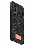 Onegif Samsung Galaxy A17 5G Bright Simli Kapak - Siyah