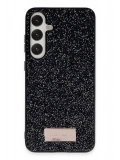 Onegif Samsung Galaxy A25 5G Bright Simli Kapak - Siyah
