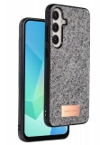 Onegif Samsung Galaxy A36 Bright Simli Kapak - Gümüş