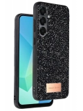 Onegif Samsung Galaxy A36 Bright Simli Kapak - Siyah