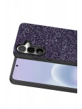 Onegif Samsung Galaxy A37 5G Bright Simli Kapak - Derin Mor