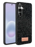 Onegif Samsung Galaxy A37 5G Bright Simli Kapak - Siyah