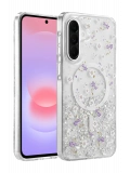 Onegif Samsung Galaxy A56 Misk Simli Magsafe Kapak - Desen 2