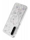 Onegif Samsung Galaxy A56 Misk Simli Magsafe Kapak - Desen 2