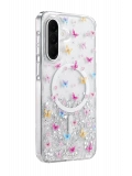 Onegif Samsung Galaxy A56 Misk Simli Magsafe Kapak - Desen 4