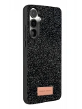 Onegif Samsung Galaxy A57 5G Bright Simli Kapak - Siyah