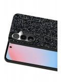 Onegif Samsung Galaxy S24 Bright Simli Kapak - Siyah