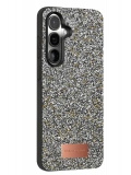 Onegif Samsung Galaxy S24 FE Bright Simli Kapak - Gold