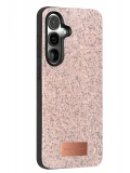 Onegif Samsung Galaxy S24 Plus Bright Simli Kapak - Pembe