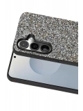 Onegif Samsung Galaxy S25 Bright Simli Kapak - Gold