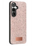 Onegif Samsung Galaxy S25 Plus Bright Simli Kapak - Pembe