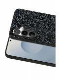 Onegif Samsung Galaxy S25 Plus Bright Simli Kapak - Siyah