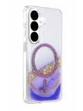 Onegif Samsung Galaxy S26 Lotus Simli Magsafe Kapak - Mor