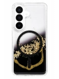 Onegif Samsung Galaxy S26 Lotus Simli Magsafe Kapak - Siyah