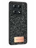Onegif Xiaomi Mi 14T Pro Bright Simli Kapak - Siyah