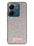 Onegif Xiaomi Redmi 13C Bright Simli Kapak - Gold