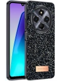 Onegif Xiaomi Redmi 14C Bright Simli Kapak - Siyah
