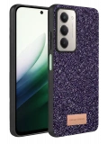 Onegif Xiaomi Redmi 15 4G Bright Simli Kapak - Derin Mor