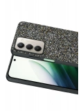 Onegif Xiaomi Redmi 15 4G Bright Simli Kapak - Gold