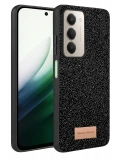 Onegif Xiaomi Redmi 15 4G Bright Simli Kapak - Siyah