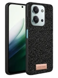 Onegif Xiaomi Redmi 15C 4G Bright Simli Kapak - Siyah