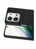 Onegif Xiaomi Redmi 15C 4G Bright Simli Kapak - Siyah