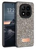 Onegif Xiaomi Redmi Note 14 Pro 4G Bright Simli Kapak - Gold