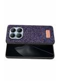 Onegif Xiaomi Redmi Note 15 4G Bright Simli Kapak - Derin Mor