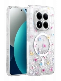 Onegif Xiaomi Redmi Note 15 Pro 5G Misk Simli Magsafe Kapak - Desen 4
