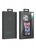 Venco Apple iPhone 11 Cute Desenli Kapak - Siyah