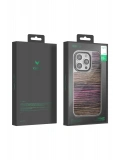Venco Apple iPhone 15 Pro Max Wave Kapak - Derin Mor