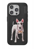 Venco Apple iPhone 15 Pro Perma Desenli Kapak - Siyah