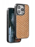 Venco Apple iPhone 15 Pro Viper Kapak - Kahverengi