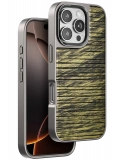 Venco Apple iPhone 16 Pro Max Wave Kapak - Koyu Kahve