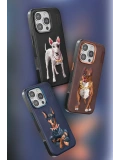 Venco Apple iPhone 16 Pro Perma Desenli Kapak - Siyah