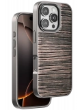 Venco Apple iPhone 16 Pro Wave Kapak - Kahverengi
