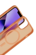 Apple iPhone 11 Jota Magsafe Kapak - Turuncu