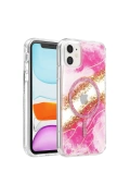 Apple iPhone 11 Lotus Simli Magsafe Kapak