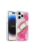 Apple iPhone 14 Pro Max Lotus Simli Magsafe Kapak