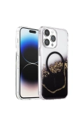 Apple iPhone 14 Pro Max Lotus Simli Magsafe Kapak
