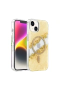 Apple iPhone 15 Lotus Simli Magsafe Kapak