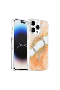 Apple iPhone 15 Pro Max Lotus Simli Magsafe Kapak