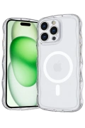 Apple iPhone 16 Pro Max Vev Full Airbag Magsafe Kapak - Şeffaf