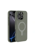 Apple iPhone 16 Pro Max Z Silikon Magsafe Kapak