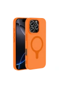Apple iPhone 16 Pro Max Z Silikon Magsafe Kapak